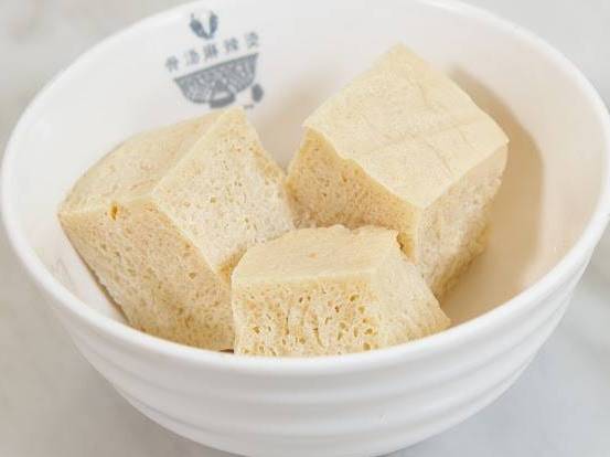 冻豆腐Frozen tofu
